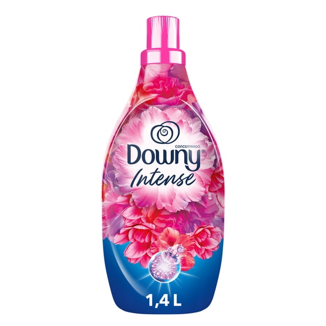 Suavizante de Telas Downy Intense Floral, Aroma Dulce con Notas Florales, 1.4 l