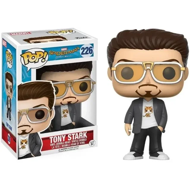 Disney Funko POP Avengers Iron Man 580# Tony Stark Morgan Stark 225# 2# 338# 226# 529# 126# 285# Children Movable Model Toy Gift