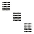 thumbnail image 4 of Thinsony 10 Pcs Bicycle Cable End Caps Professional Wear-resistant Universal Shifting Brake Black 3Set, 4 of 6