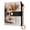 Kitten & Puppy Are Lying Together, variant on Small Wallet For Women Bifold Leather Pocket Coin Credit Card Holder With RFID Blocking A Cute Highland Cow