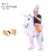 thumbnail image 4 of Traje inflable Anself Lindo Traje Inflable Traje Inflable Blow Up Fiesta de Disfraces de Halloween Inflable Pegasus Outfit Mono para Hombres Mujeres Anself Traje inflable, 4 of 7