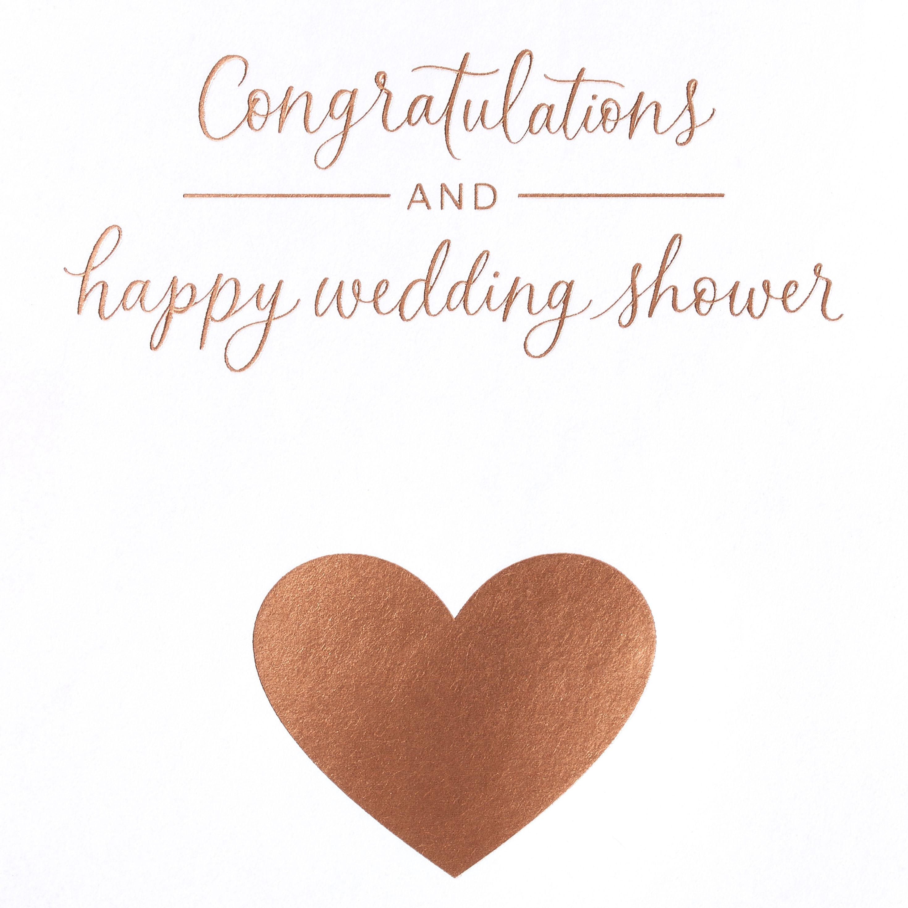 American Greetings Bridal Shower Card (Love You Share)