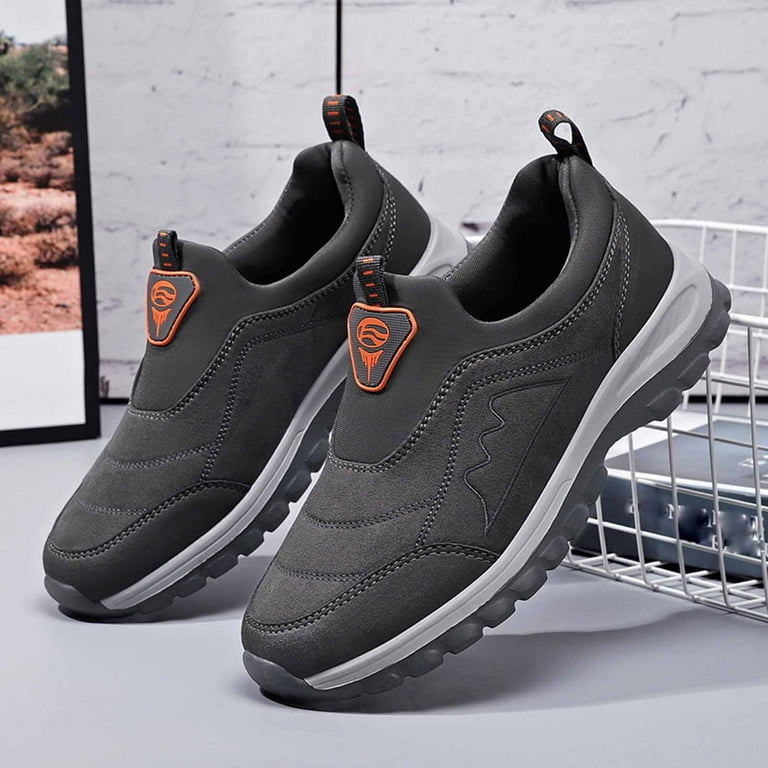 HSMQHJWE Men Slip On Sneakers Mens Casual Shoes Size 9 New HSMQHJWE Men Slip On Sneakers Mens Casual Shoes Size 9 New
