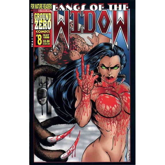 Fangs of the Widow #8 VF ; Ground Zero Comic Book