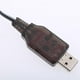 thumbnail image 3 of Cable de carga de baterías NI-MH de 6 V con conector USB a SM 2P para vehículos RC, UAV y cuadricópteros, 3 of 8