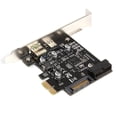 thumbnail image 3 of STARTIST Carte USB 3.1 PCIE - 1x USB-C - 1x USB-A - Extension d'En-tête USB Interne 19Pin -, 3 of 9