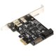thumbnail image 3 of -E a USB3.0 + Puerto de Carga USB + de Expansión de Conector Baoblaze Tarjeta de expansión PCB PCIE, 3 of 8