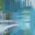 thumbnail image 2 of Bolokofsky, Ronald 12x12 Black Ornate Wood Framed with Double Matting Museum Art Print Titled - Cascading Falls II, 2 of 4