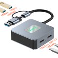 thumbnail image 4 of Eje 4 del USB 3.2 en 1 USB-C/USB-A C al mini portuario 10Gbps, 4 of 5