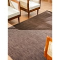 thumbnail image 6 of Rugsotic Carpets Handmade Rugs Hand Knotted Loom Rectangle 8'x11' Brown Wool for Indoor Use, 6 of 6
