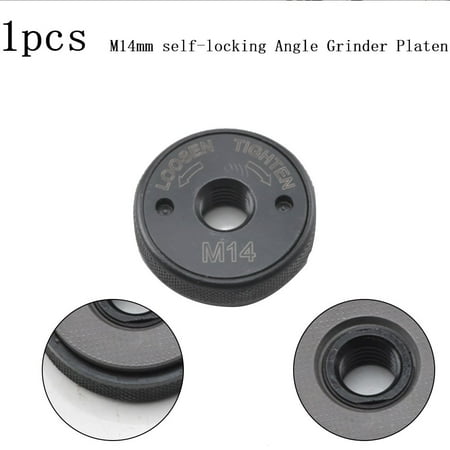 

YEDYLY 1PCS M14 Quick Change Release Angle Grinder Flange Lock Nut Tool 14mm
