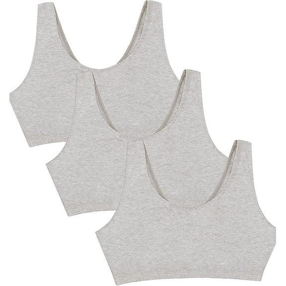 Fruit of the Loom Women's Cotton Tank Bra - Ultimate Comfort & Breathable Fit, Size: 34-54