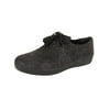 Fitflop Womens Classic Tassel Superoxford Suede Shoes, Black Glimmer, US 5