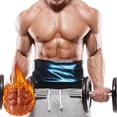 thumbnail image 1 of Cinturón deportivo moldeador de cuerpo para hombres, cinturón deportivo moldeador de cintura para fitness, cinturón ajustado para moldear el abdomen y la cintura, 1 of 5