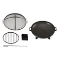 thumbnail image 6 of Bowery Hill Mid-Century Outdoor Steel Fire Bowl in Gray, 6 of 9