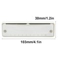 thumbnail image 2 of 10‑Hole Harmonica Blues Db Key Harp Portable Musical Instrument Beginner PracticeWhite, 2 of 4