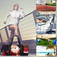 thumbnail image 6 of Santa Claus Large Capacity Sports Bag with Interior Zipper Pocket for Soccer, Gym, Weekend Getaways, and Travel Tote in 17.7 Inches Size, 6 of 6