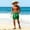 Green, variant on uublik Mens Swim Trunks Quick Dry Swim Shorts Funny Swimwear Bathing Suits Black