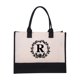 thumbnail image 1 of Women's Cotton Canvas Tote Bag Personalized Beach Shoulder Bag for Shopping and Travel, 1 of 7