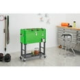thumbnail image 3 of TRINITY 80 QT Foosball Cooler w/ Detachable Tub and Cover - Electric Green, 3 of 5