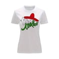 thumbnail image 1 of Playera Blusa De Viva Mexico Con Sombrero Charro Fiestas Patrias Independencia Color Blanco Talla Mediana Marca Emil SaEs, 1 of 4