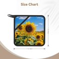 thumbnail image 3 of Sikiie Sky Golden Sunflower Field B Pot Holders Kitchen Insulation Mats Heat Resistant Pot-Holder Oven Anti-Scald Pads for Cooking Baking, 7.1*7.1inch, 3 of 8