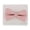 White with Pink Bow, variant on Premium Faux Leather Bow Accent Tri-Fold Wallet (Women)