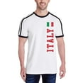thumbnail image 1 of World Cup Italy Mens Soccer Jersey T Shirt White-Black X-LG, 1 of 1