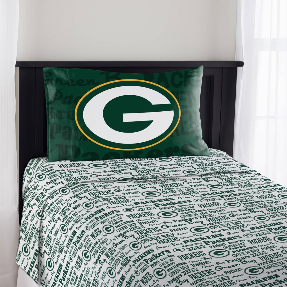 NFL Green Bay Packers "Anthem" Sheet Set, 1 Each