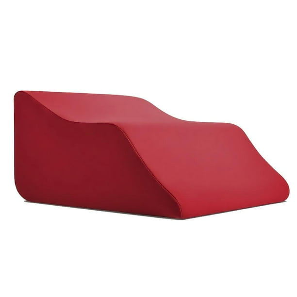 Lounge Doctor Elevating Leg Rest Pillow Wedge Foam w HEATHER Cover 18