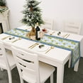 thumbnail image 2 of asddcavvf Small Fresh Table Flag Spring and Summer Flower Linen Print Tablecloth 1 Centerpieces for Wedding Table, 2 of 5