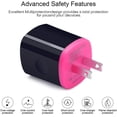 thumbnail image 3 of UYWGF-USB Type C Charger, 2-Port Wall Charger Power Adapter+6ft Fast Charge USB C Cable for Samsung Galaxy S26 S25 S24 S23 S22 S21 S20 Note 20 S10 S9 A57 A37 A17 A56 A16 A35 A25 A55 A15 A54 A14 A13 A, 3 of 3