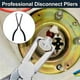 thumbnail image 4 of Electrical Disconnect Pliers, 8 Inch Automotive Tools Electrical Connector Pliers, Electrical Plug Disconnect Tool D, 4 of 5