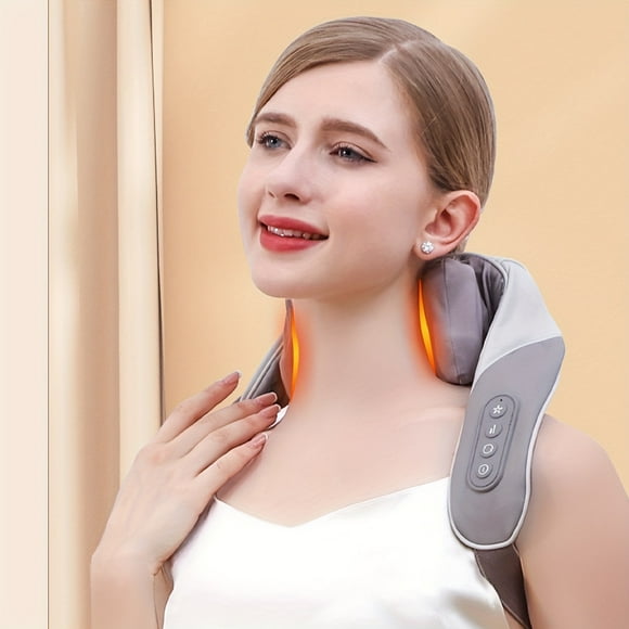 Hot Electric Kneading Massage Shawl Neck Massager Kneading Cervical Vertebrae