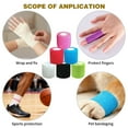 thumbnail image 2 of 24 Pack Self Adhesive Bandage Wrap Breathable Cohesive Bandages 2'' X 5 Yards Athletic Elastic Cohesive Tape for Finger, Wrist, Ankle, Vet Wrap, 2 of 7