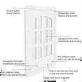 thumbnail image 3 of Pet Door Lockable Inside Door Flap Cat Window Door Cat Screens Barrier Sliding Door Window Screens Doggy Door Insert A, 3 of 8