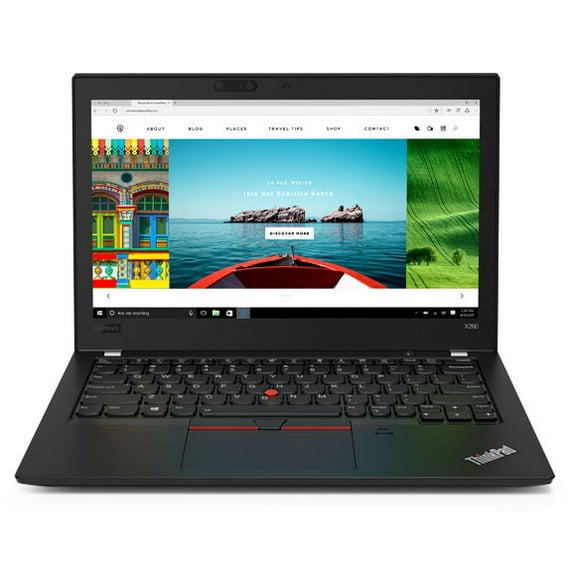 Restored Lenovo ThinkPad X280 12.5" Intel Core i5-8350U 1.7 GHz 8GB DDR4 128GB SSD Intel UHD Graphics 620 Windows 11 Pro Laptop, Black - 20KES2P100