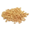 thumbnail image 1 of 100pcs Hallazgos Margarita De 4 Mm Granos Del Espaciador De La Joyería De La Flor Del Copo De Nieve De Color Marrón Claro Sunnimix granos del espaciador, 1 of 4
