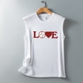 thumbnail image 4 of Birdeem Débardeur Imprimé pour Femmes, Col Rond, Coupe Ample, Sans Manches, T-Shirt, Chandail, Hauts, 4 of 5