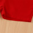 thumbnail image 6 of Sngxgn Girl's 2 Piece Outfits Long Sleeve Sweatshirt Legging Pants Set(Red,5Y), 6 of 7