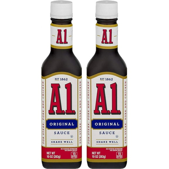 A1 Steak Sauce, Original, 10 Oz (2 Pack)