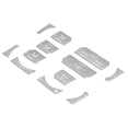 thumbnail image 4 of 12PCS Dash Button Sticker Replacement for Land Rover Range Rover Evoque 2012‑2018, 4 of 9