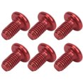 thumbnail image 4 of Tornillos para freno de disco de bicicleta de montaña de acero de titanio con cabeza T25 roja M5x10 mm - Pernos universales para bicicleta, 4 of 8