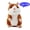 brown, variant on Plush Interactive Toys Talking Hamster Repeats What You Say Talking Stuffed Animal Talk Back Hamster Toy for Kids Interactive Hamster Toy for Birthday Funny Gift Kids Early Learning, 2Pack, Gray
