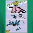 thumbnail image 3 of CafePress - G.I. Joe Snake Eyes Parachutin Men's Value T Shirt - Men's Classic Graphic Cotton T-Shirt, 3 of 4