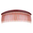 thumbnail image 5 of Pack of 12 Pieces of Plain Large Plastic Hair Combs Slides Hair , Red brown, Red brown, 5 of 8