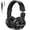 Black, variant on Wired Headphones, 40kHz High Resolution Dj Stereo Headphones, Equipped With 1/4 Inch And 3.5mm Audio Jacks, Suitable For Recording, Mixing, Podcast Production And More