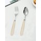 thumbnail image 5 of 1set Ins Style Stainless Steel Spoon & Fork Set, Suitable For Home, Outdoor Carry Or Restaurant Use, 5 of 5
