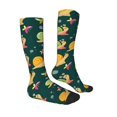 Vsdgher Snails And Butterfies Print Thigh High Socks Extra Long ...