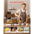 thumbnail image 4 of Decantador de café VEVOR Commercial 1.8 L con 2 platos, 4 of 9